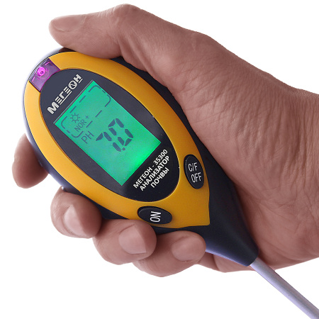 Измеритель (анализатор) почвы МЕГЕОН 35300 купить по низкой цене | МАКСПРОФИТ