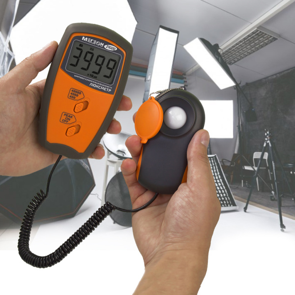 Измеритель освещенности (Люксметр) МЕГЕОН 21020 купить по низкой цене | МАКСПРОФИТ