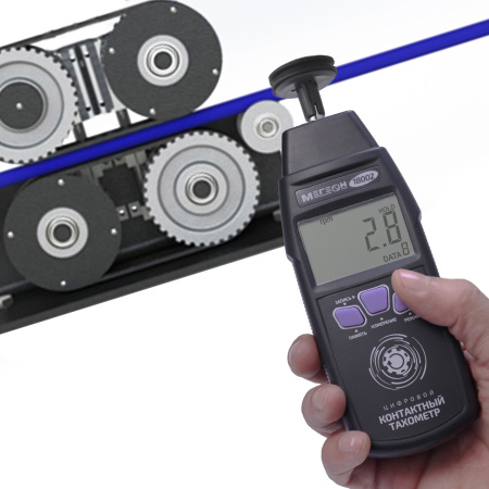 Контактный тахометр МЕГЕОН 18002 купить по низкой цене | МАКСПРОФИТ