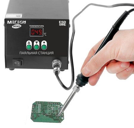 Индукционная паяльная станция МЕГЕОН 00303 купить по низкой цене | МАКСПРОФИТ